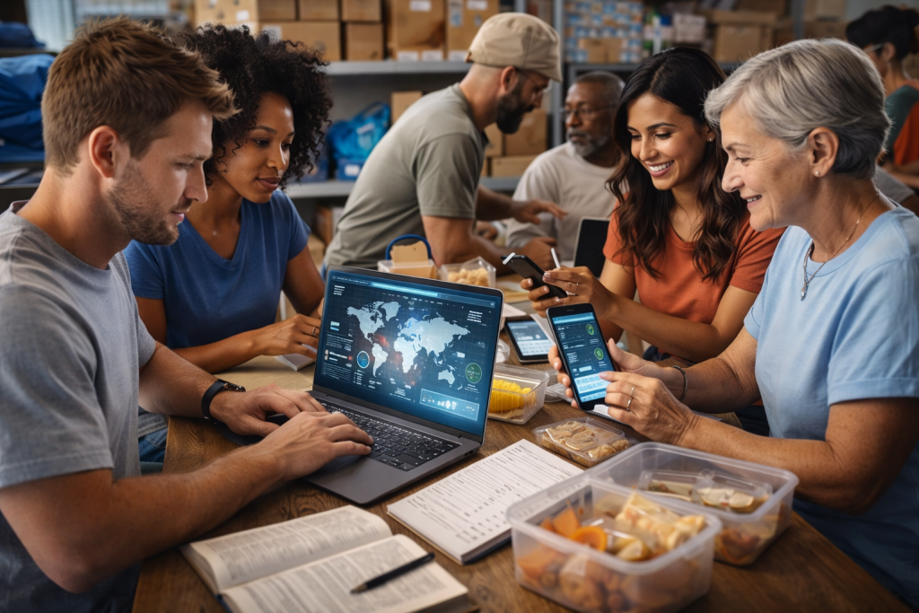 Tecnología aplicada a proyectos de justicia social y ayuda comunitaria